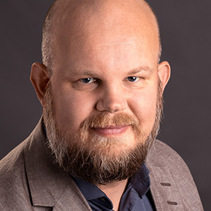 Porträtt på Joakim Jaldén.
