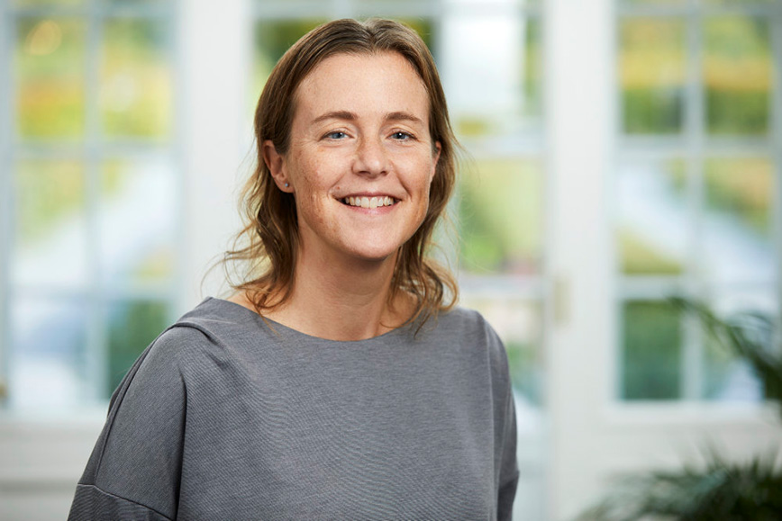 Porträtt av Anna Finne Wistrand.