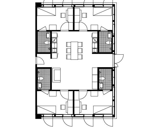 2D-layout av Testbed KTH från TIP Architects