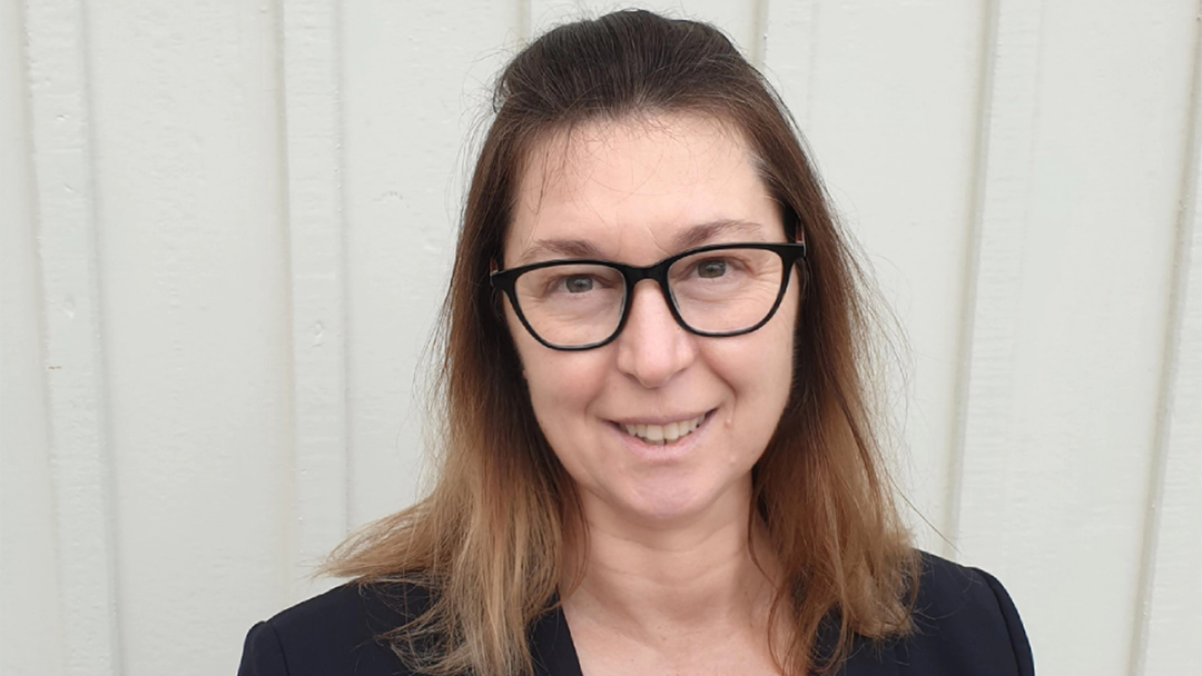 Porträttfoto av Barbara Nozière. 