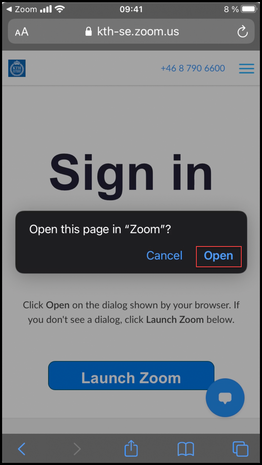 How to install and use Zoom on iphone/iPad | KTH Intranet