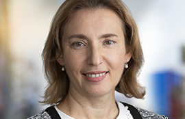 Portrait image of Jeanna Ayoubi, EU specialist and Research Advisor, RSO