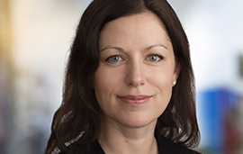 Portrait image of Malin Koch, head of unit Civil Law and Contracts, Research Support Office