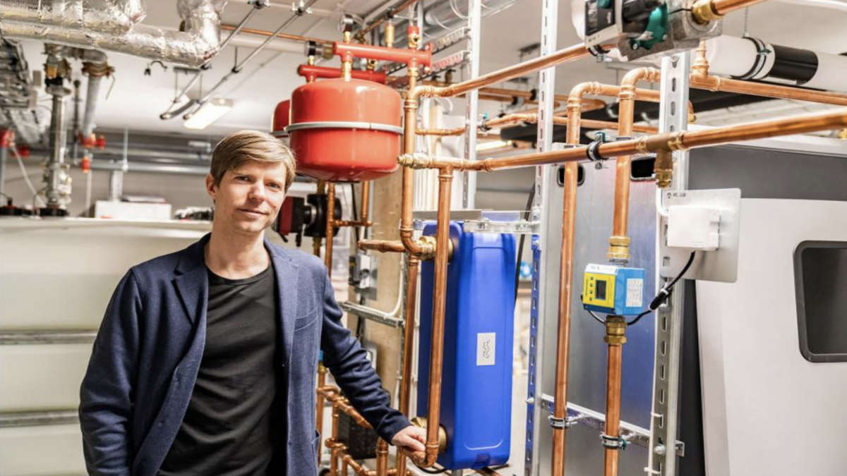 Screenshot from the interview with Jonas Anund Vogel in the newsletter "Teknikundervisning i skolan"