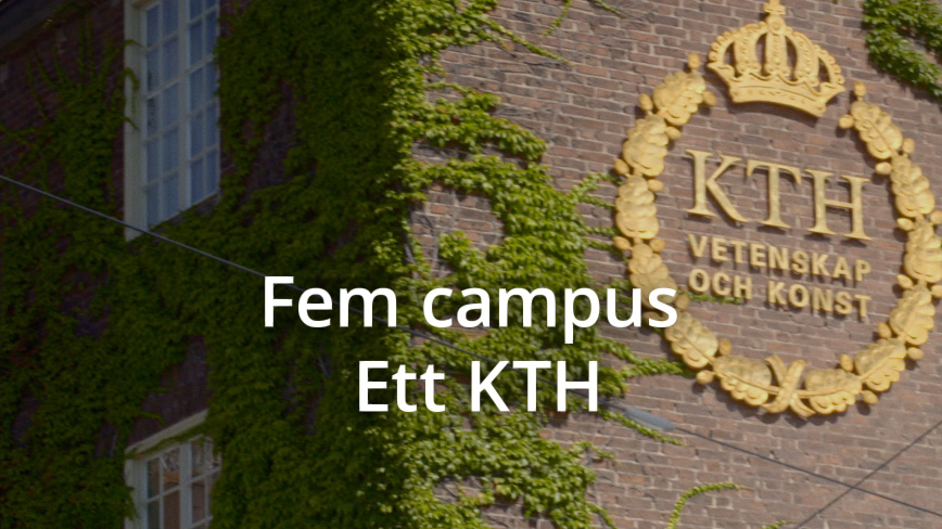 Fem campus, ett KTH