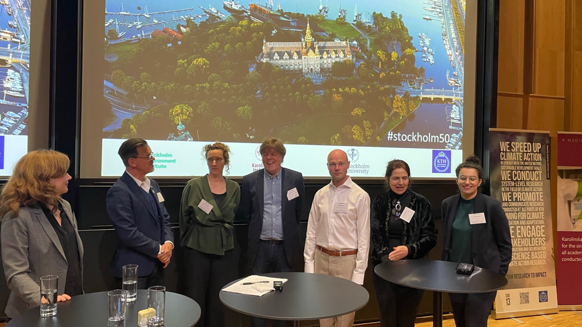 The participants in KTH:s session. 