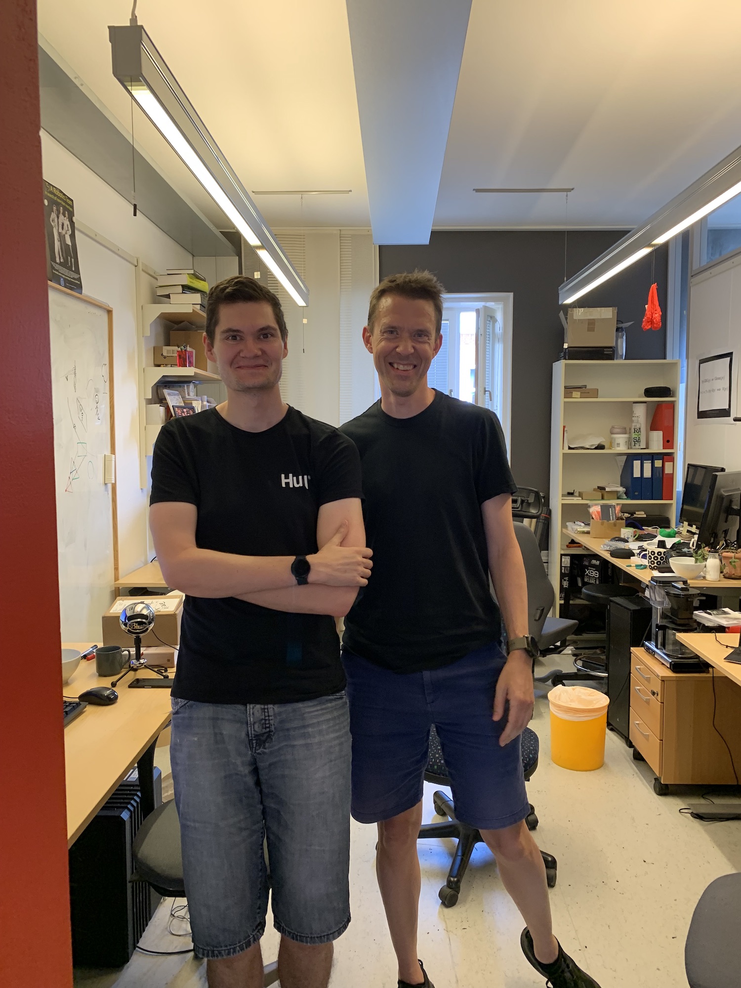 Leonard Bruns och Patric Jensfelt