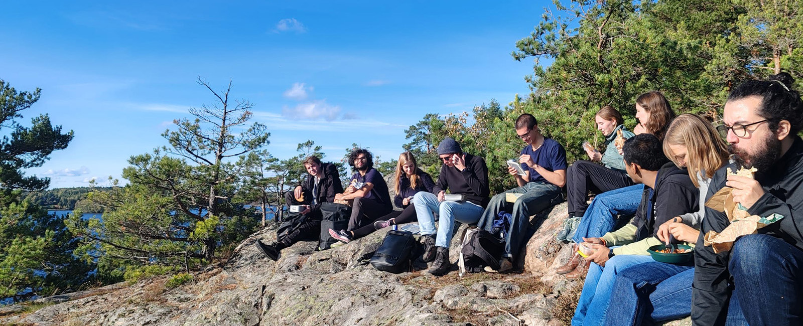 Students on excursion
