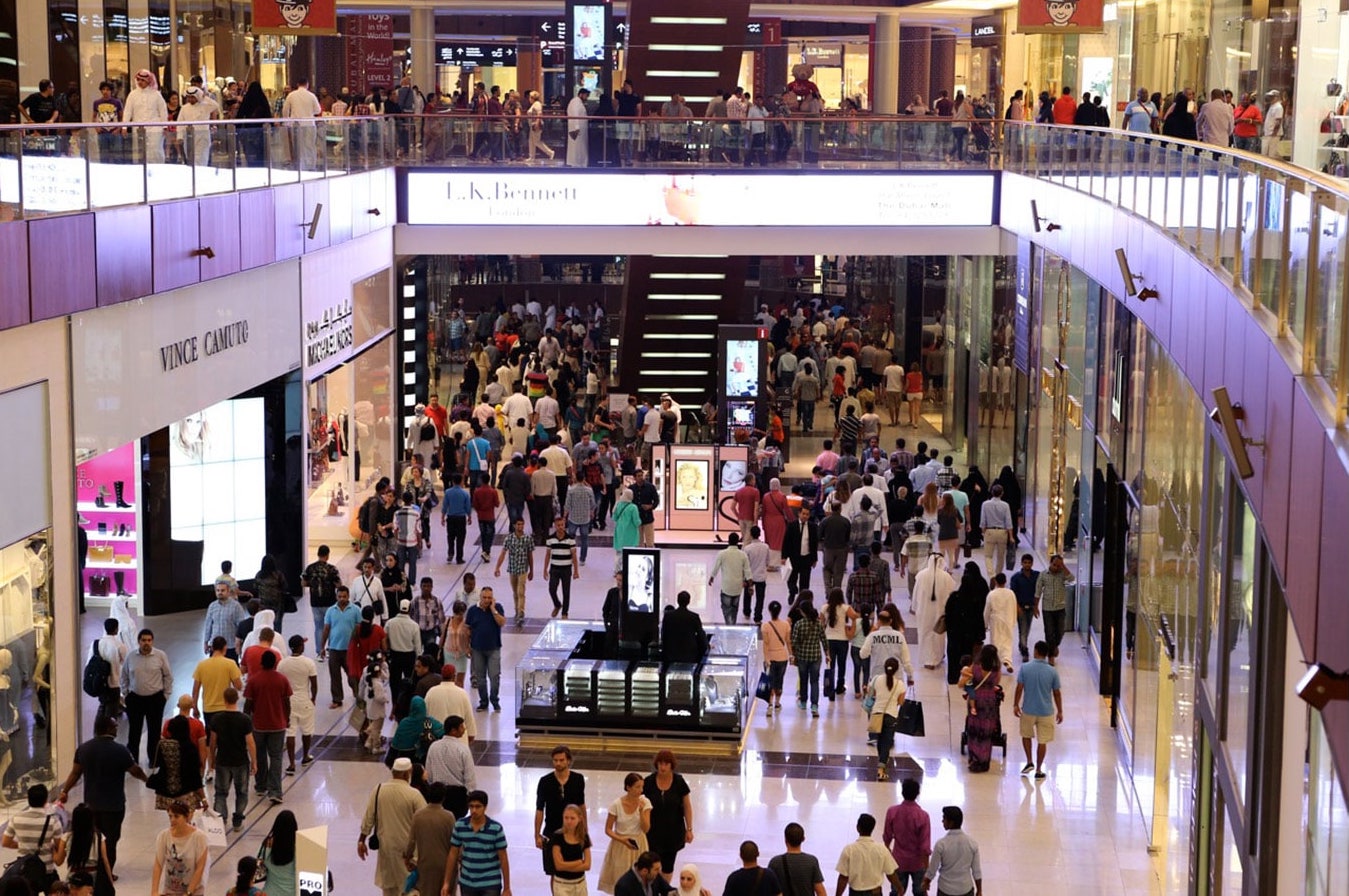 Dubai Mall  - Photo by Meyer Sound https://meyersound.com/news/dubai-mall/