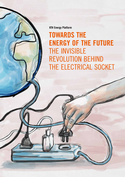 Bild på bokomslaget om energi antologin.
