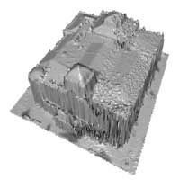 Laserscanned model of Dramaten, Stockholm. 