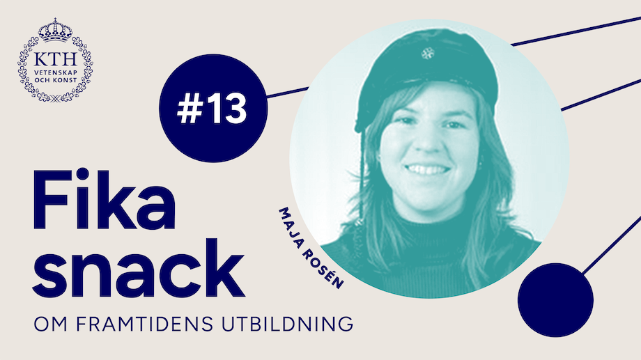 Foto: Maja Rosén med svart basker på huvudet.