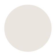 Circle in beige color.