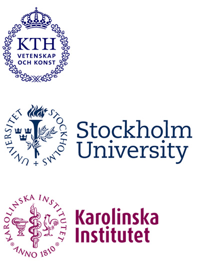 kTH, SU & KI logo