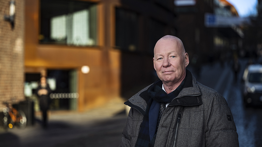 Anders Söderholm at KTH campus.