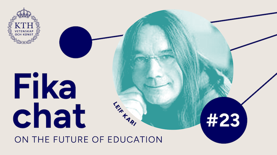 Photo of Leif wearing glasses.