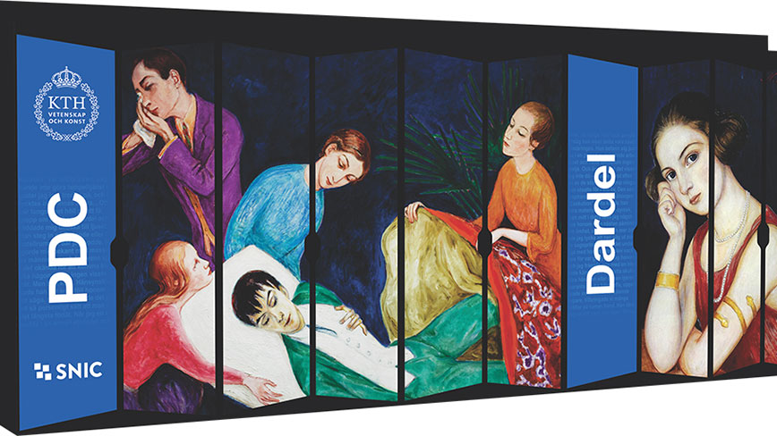 Dardel supercomputing system.