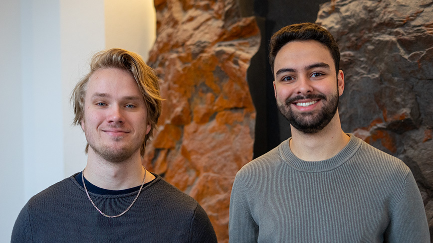 Emil Karlsson and Pierre Le Fevre