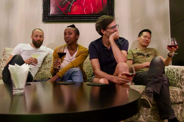 Henrik Ernstson, Wangui Kimari, Ricardo Cardoso, and Jia-Ching Chen, the GROWL project team.