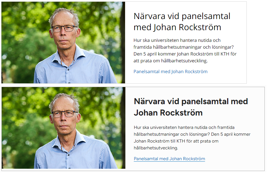 Exempel på puffar