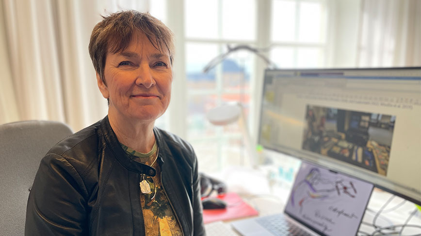 Kristina Höök, medlem i EECS Fakultetsnämnd.