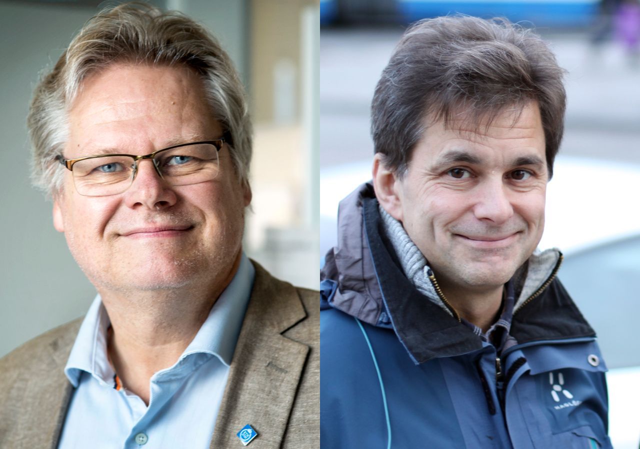 Picture of Göran Finnveden and Mattias Höjer