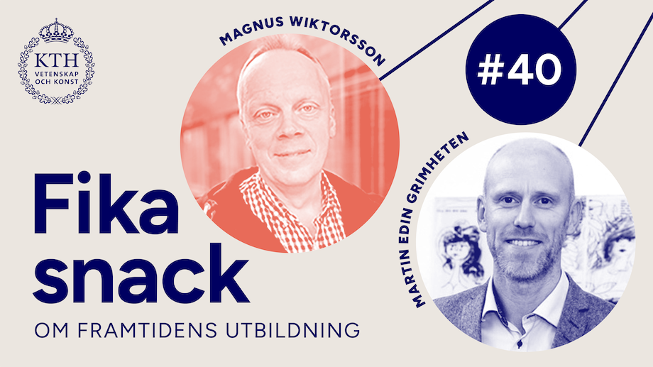 Martin Edin Grimheden och Magnus Wiktorsson