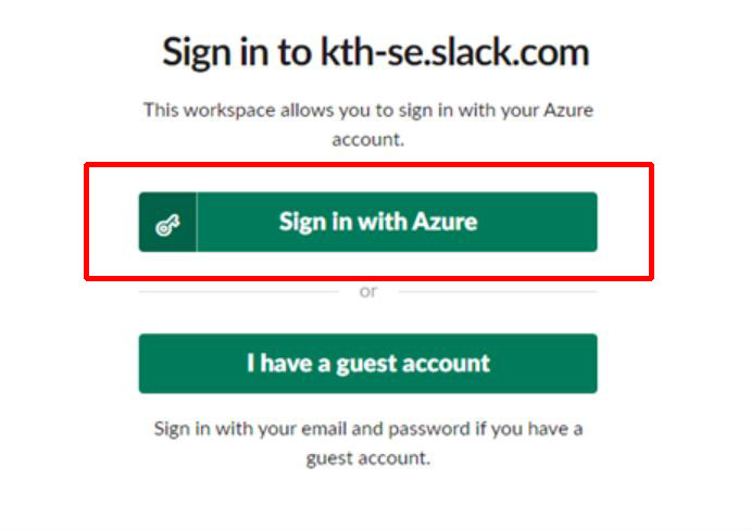 Sign into Azure