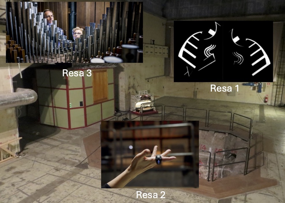 Three travels in time and space