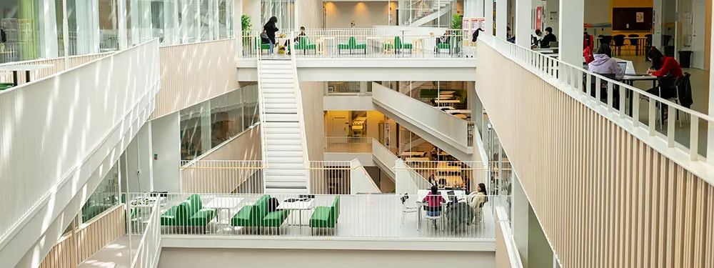 Studenter på KTH Flemingsberg.