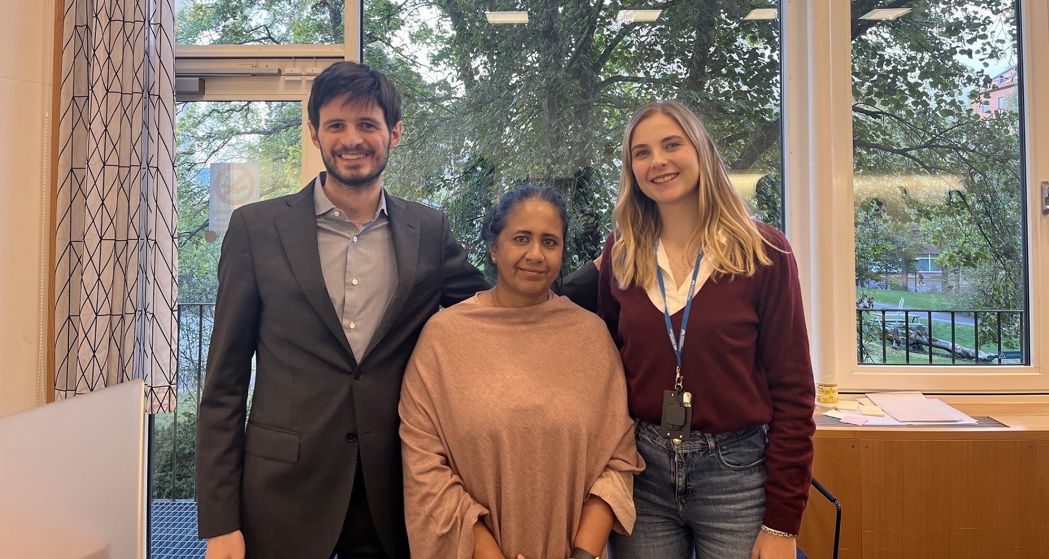 IAMcompact KTH’s team members – Dr.Francesco Gardumi, Chamindie Senaratne and PhD student Camilla Lo