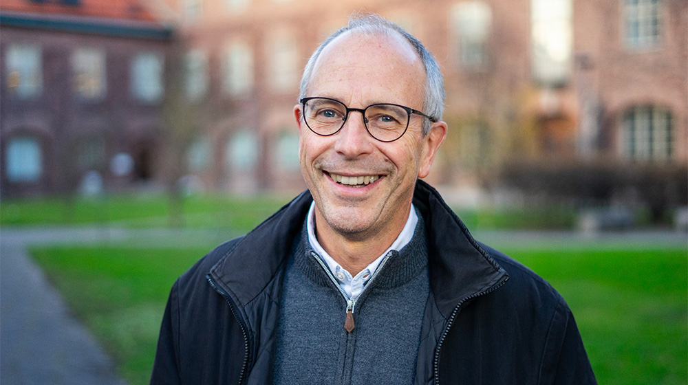 Man with glasses.
