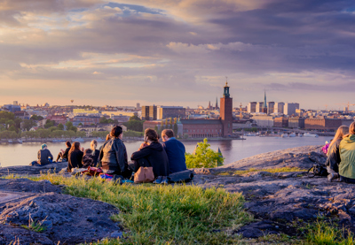 View of Stockholm.