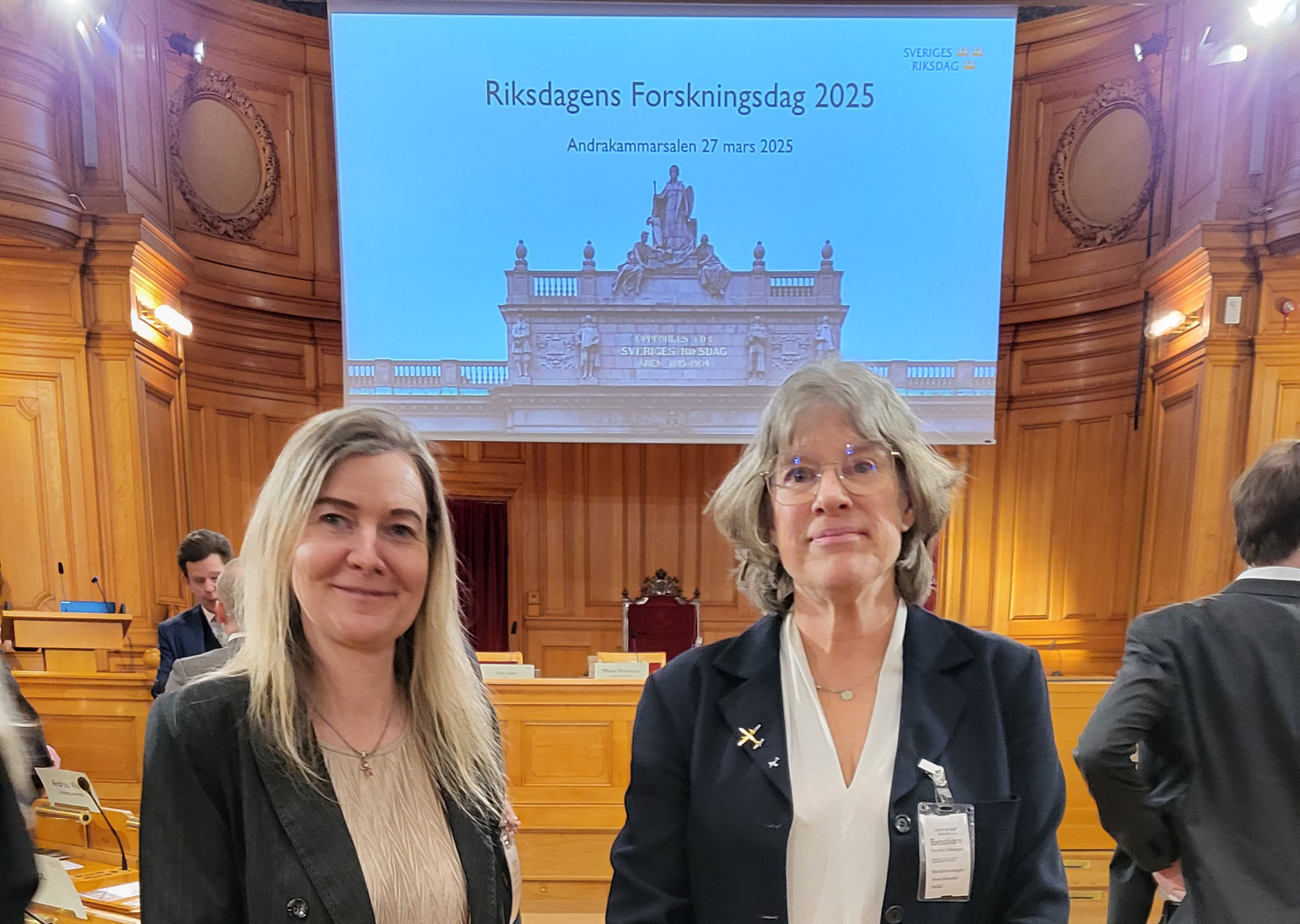 Christina Gross och Pernilla Ulfvengren 