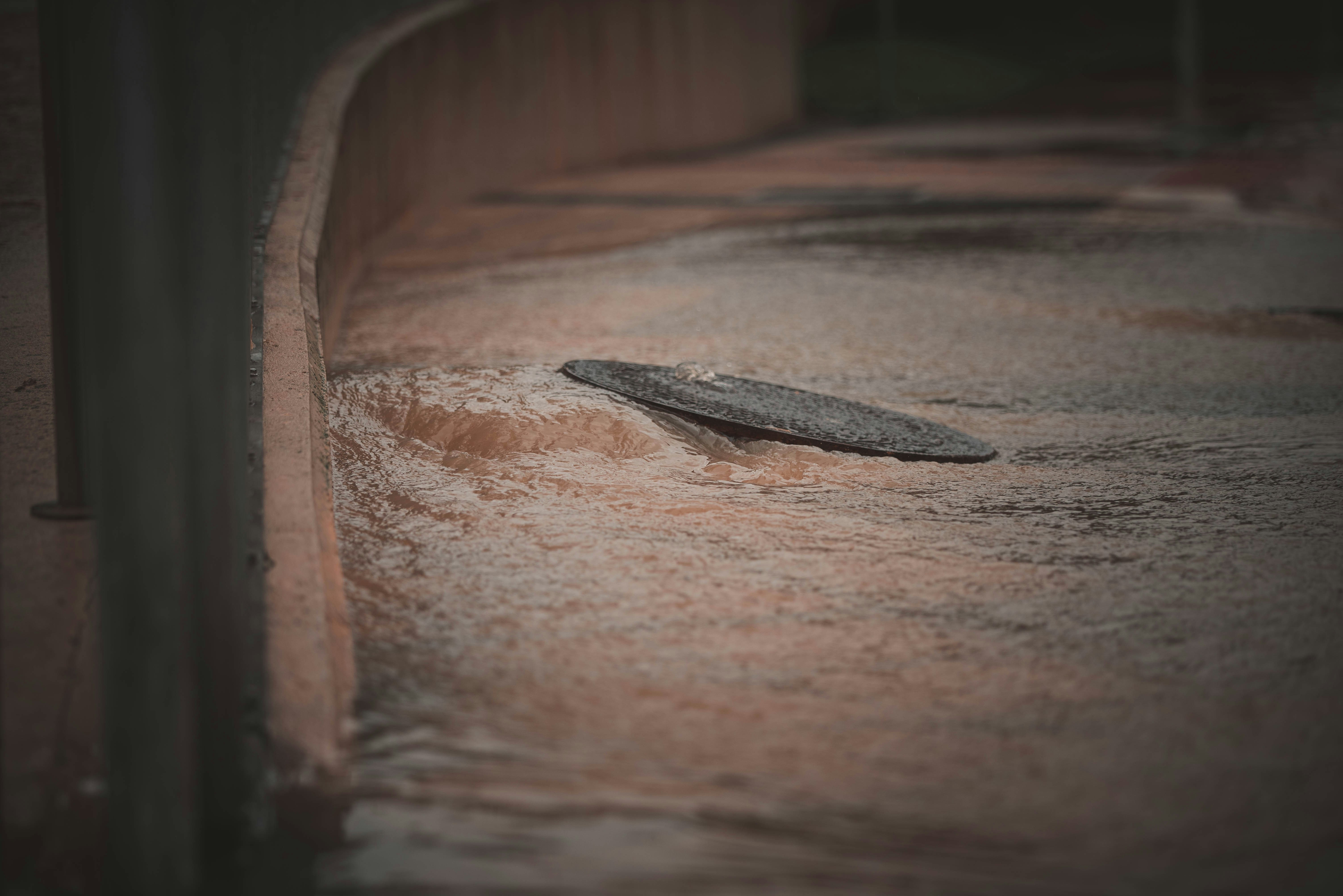 flooded street