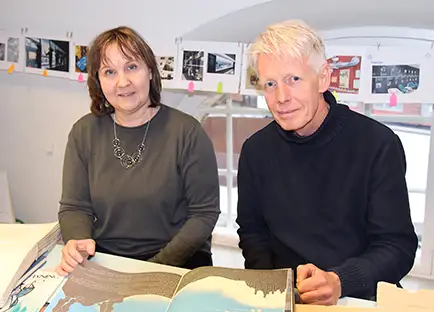 Ewa Rönndahl and Anders Houltz.