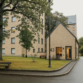 Picture of the Climate Action house