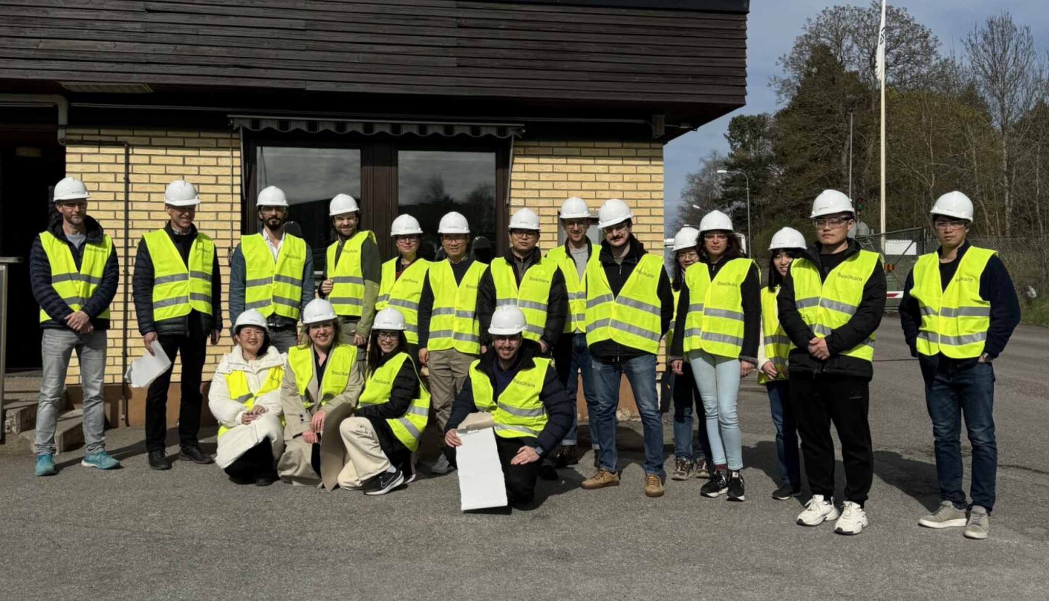 Group photo in Fiskeby