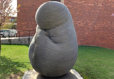 The sculpture Unlimited Wisdom.