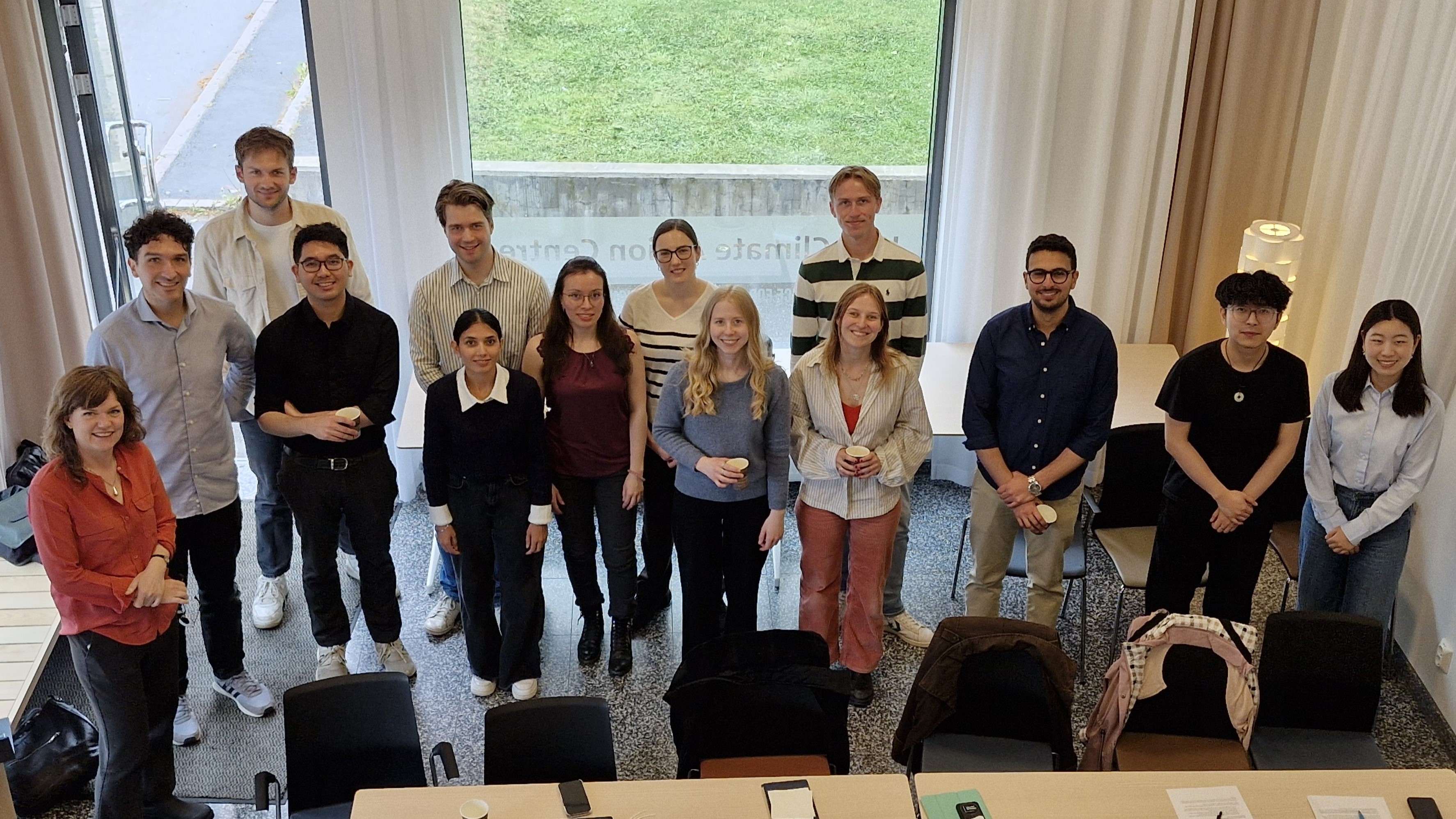 Picture of the recipients of the 2025 environmental thesis scholarship.