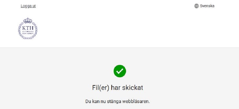 Bild på godkänd