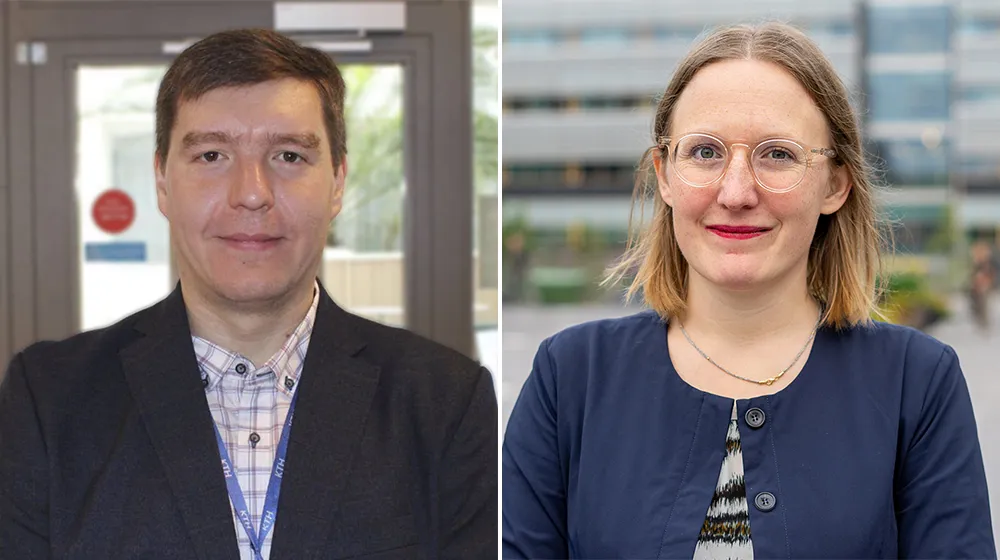 Vitaly Petrov och Seraina Dual.