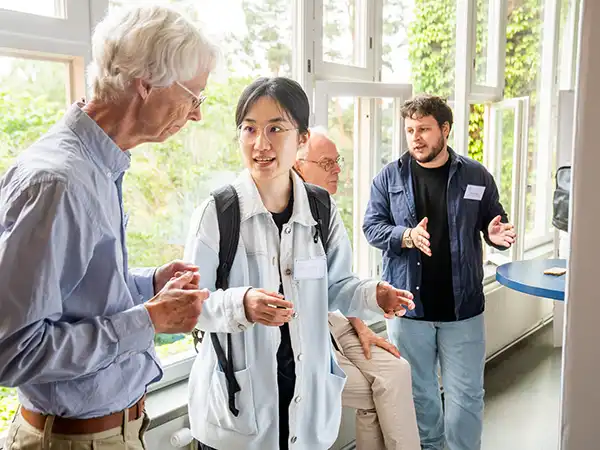 Under dagen hölls en posterutställning som visade bredden av forskning vid EECS-skolan. 