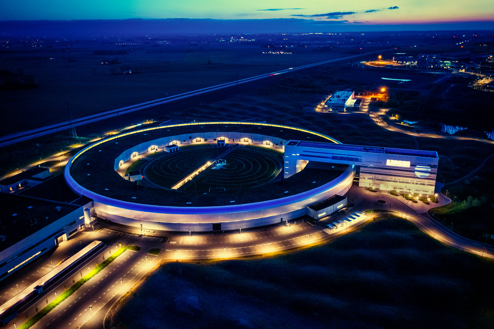 Synkrotronljuskällan MAX IV i Lund.