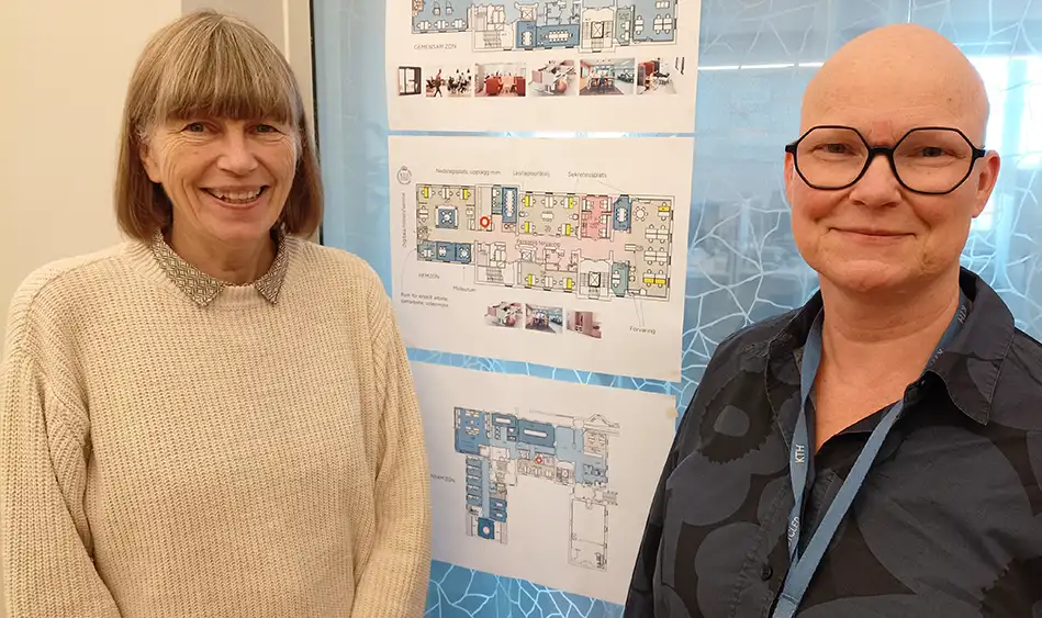 Anna-Lena Mårtensson och Laila Thulin. 