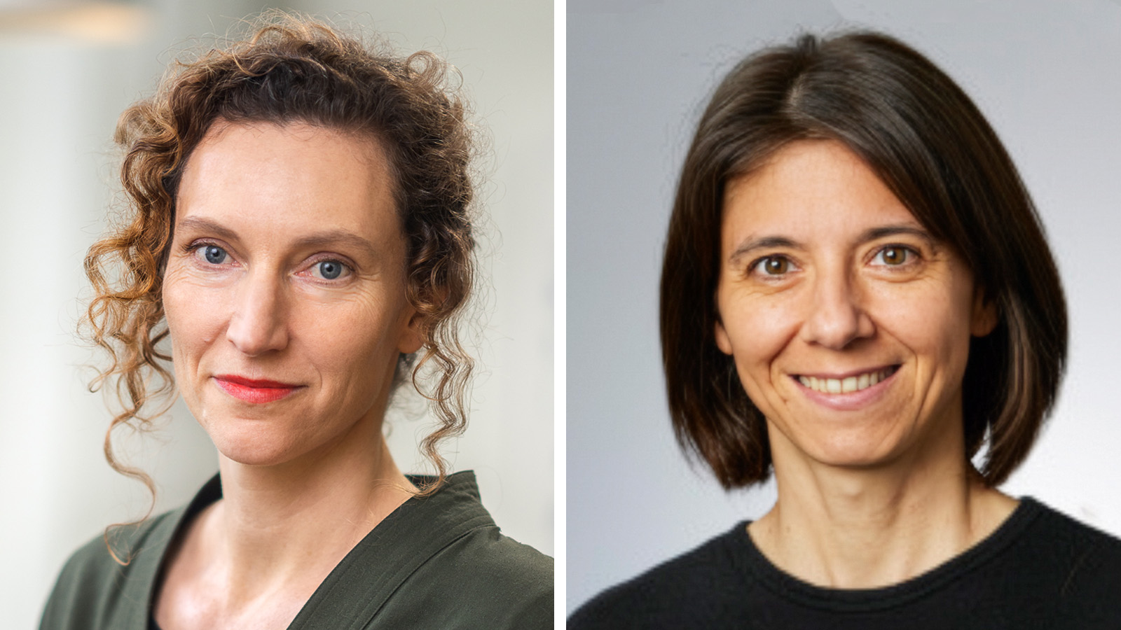 KTH-forskarna Karin Bradley och Luigia Brandimarte.