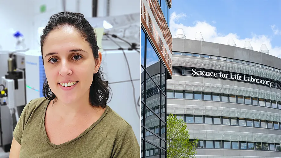 Forskare och byggnad.