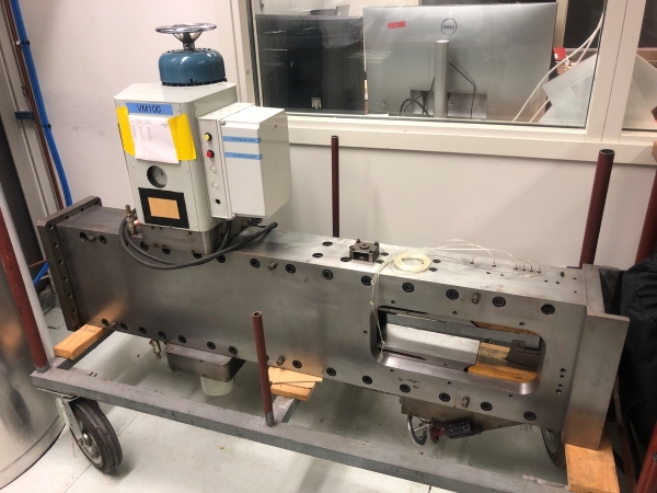 Converging-Diverging Nozzle section