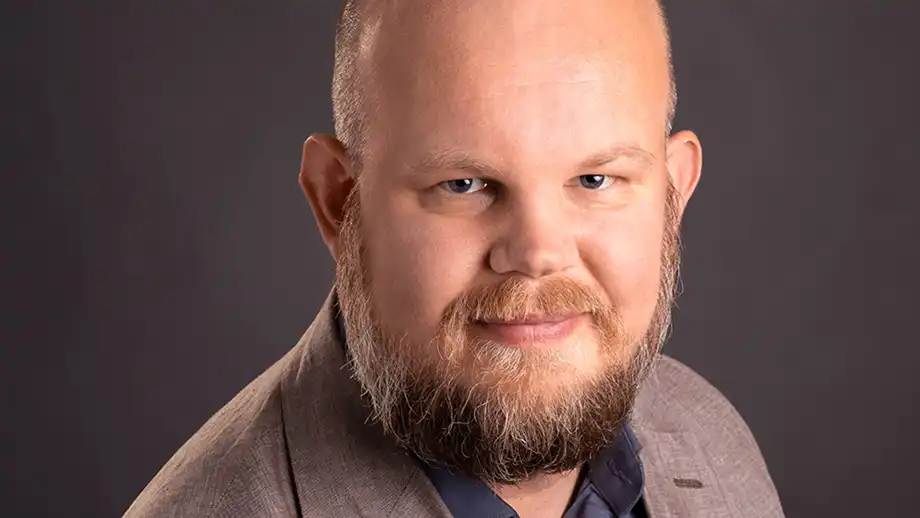 Porträtt på Joakim Jalden.