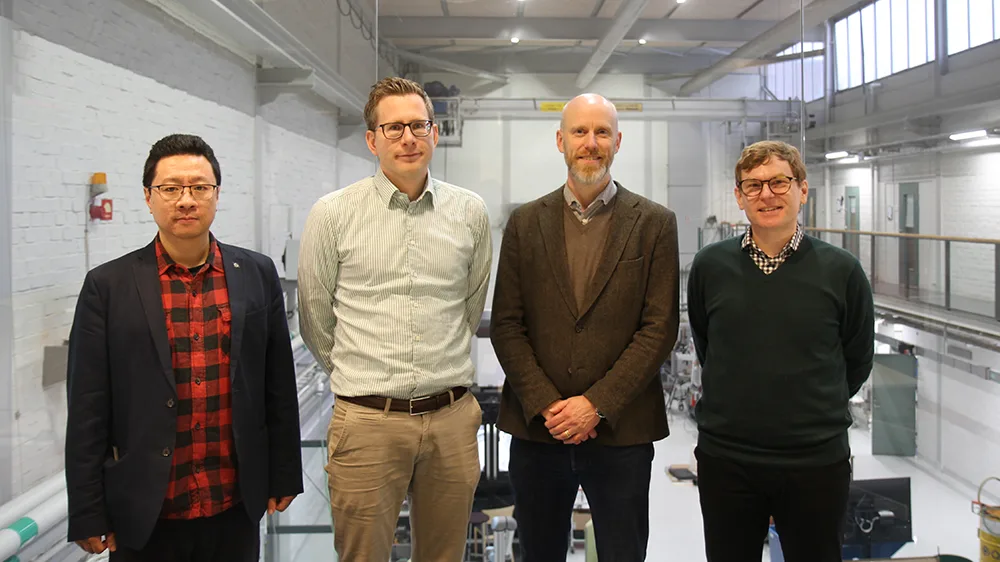 Group image of four men